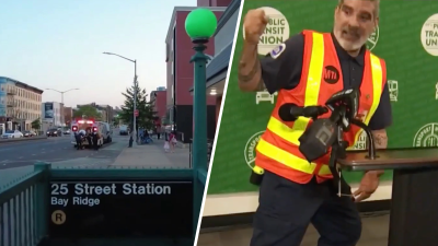 Héroe hispano: así salvó a pasajero que fue empujado a las vías del tren en Nueva York
