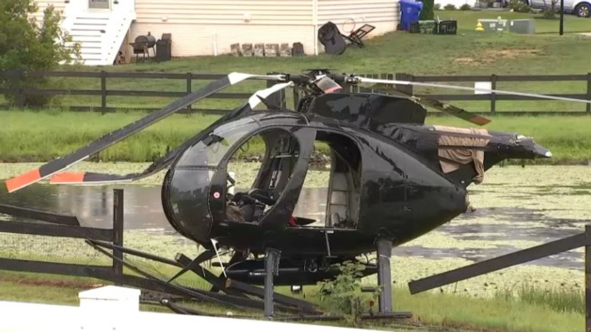 Maryland: Helicóptero se estrella cerca de zona residencial – Telemundo  Washington DC (44)