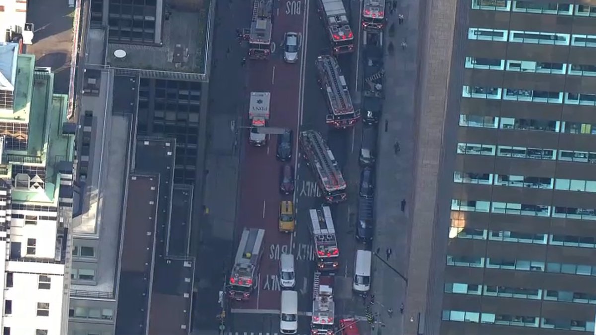 Two Injured in Midtown Manhattan Building Explosion