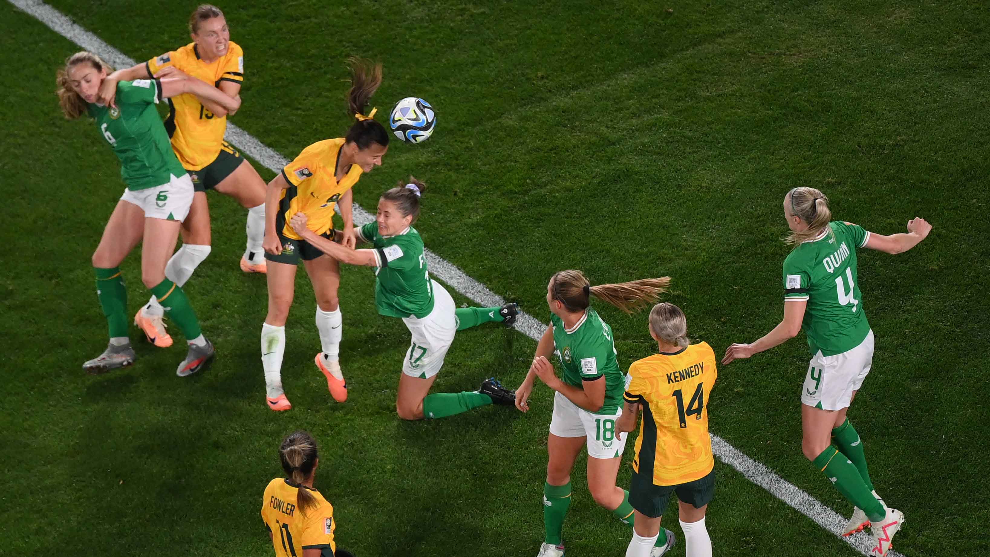 Australia vs irlanda femenino
