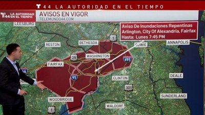 Tormentas eléctricas causan inundaciones por el DMV