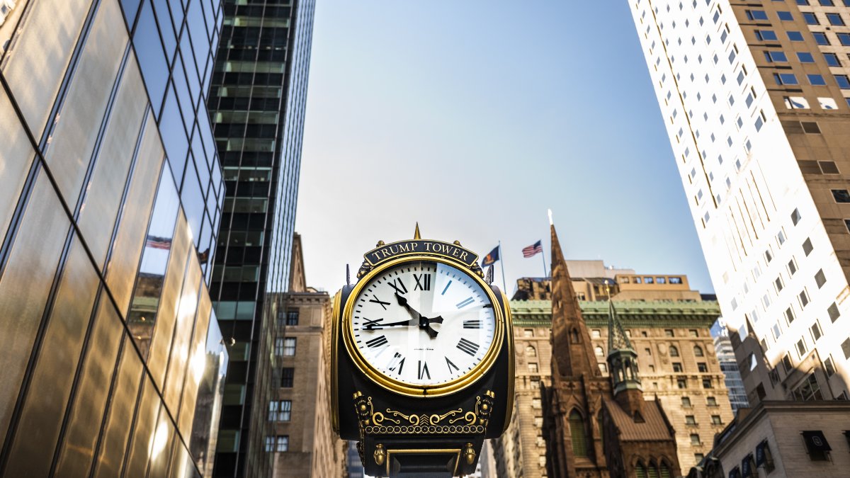 Investigation Reveals Trump Tower’s Unregistered Street Clock