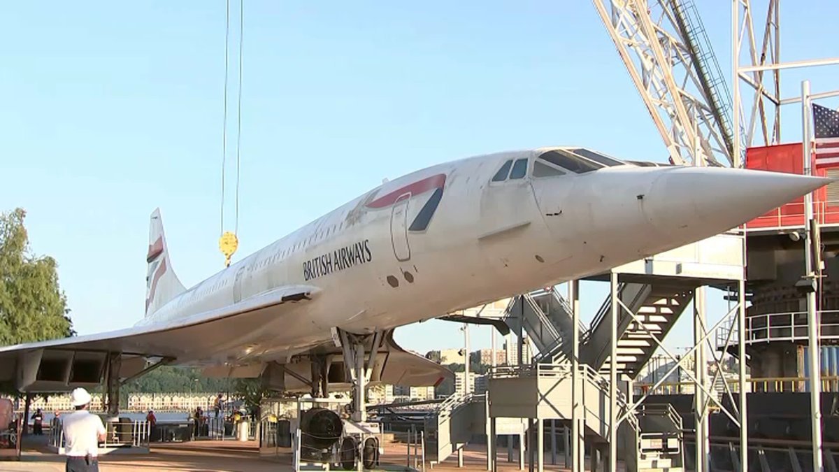 Iconic British Airways Concorde aircraft set to be removed for ...