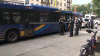 Balas perdidas impactan a dos buses de la MTA en Harlem a plena luz de día