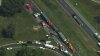 Accidente entre 4 camiones remolque deja un muerto y heridos en la I-81
