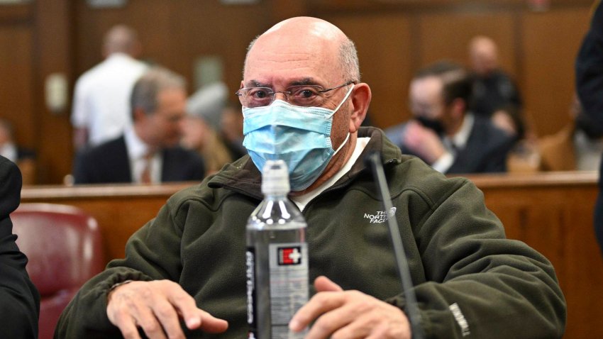 FILE – Former Trump Organization chief financial officer Allen Weisselberg appears during his sentencing hearing in Manhattan Supreme Court, Jan. 10, 2023, in New York. After a recent jail stint for tax fraud, Weisselberg is front and center again, set to testify Oct. 10, in the civil trial in New York Attorney General Letitia James’ fraud lawsuit against Trump and his company, the Trump Organization. (Curtis Means/DailyMail via AP, Pool)