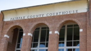 A view of the Fairfax County Courthouse on June 1, 2022.