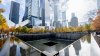Hombre se lanza a la piscina del Memorial del 11 de septiembre en la Ciudad de Nueva York