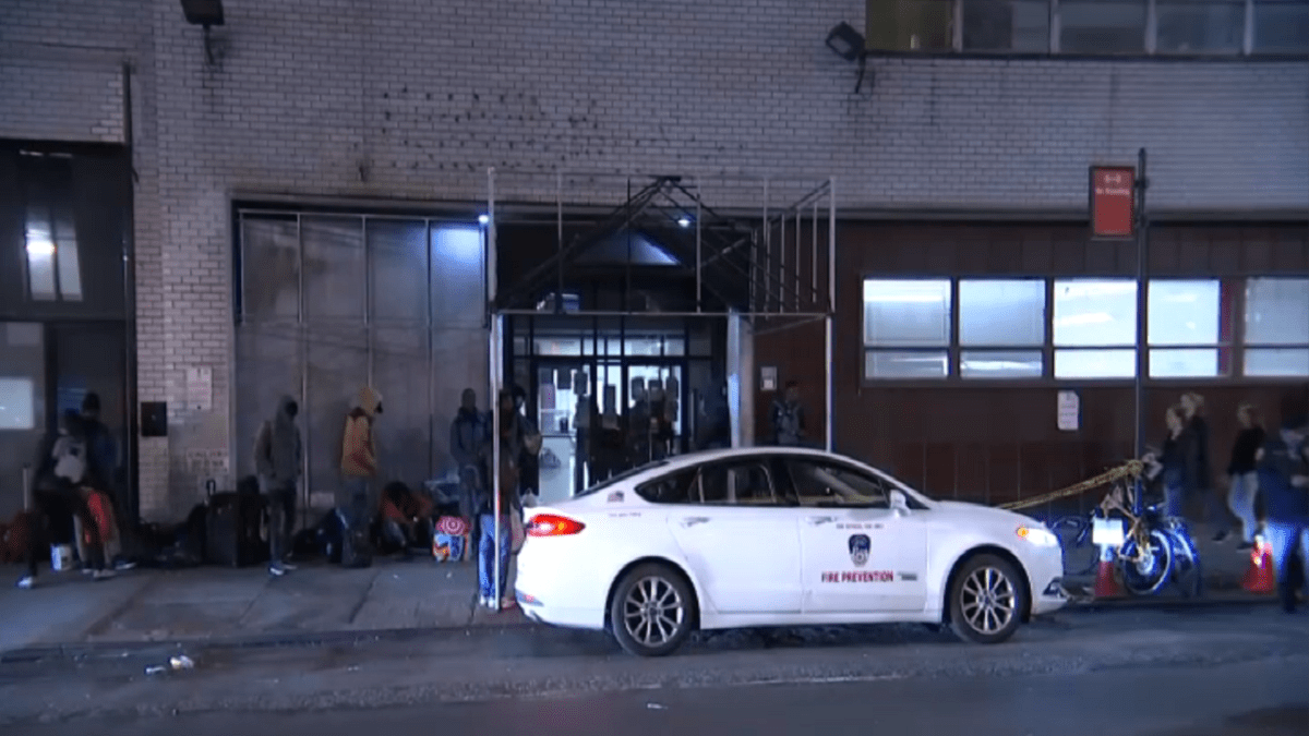 Migrants Evicted from Manhattan Shelter Due to Fire Alarm System Issues Amid Immigration Crisis