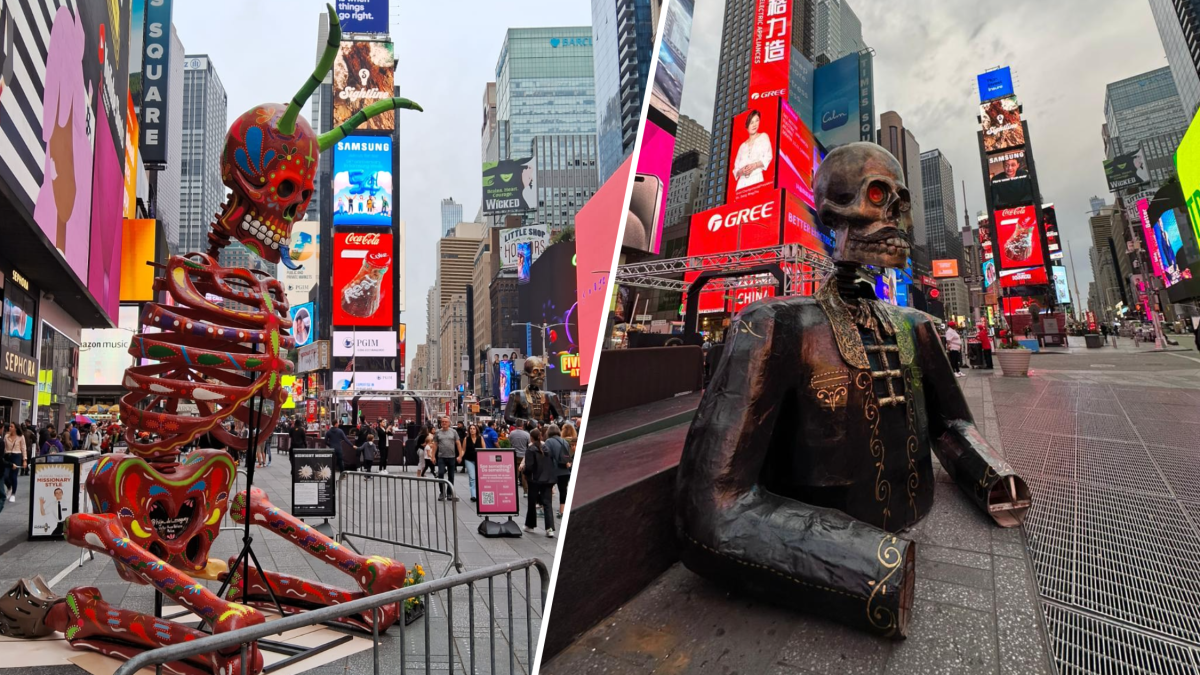 Times Square to Showcase Iconic Mexican Catrinas for Day of the Dead Celebration