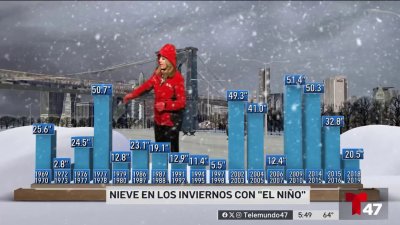 Cómo estará el pronóstico del tiempo para este invierno en el área de Nueva York