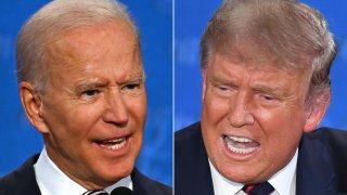 Donald Trump y Joe Biden