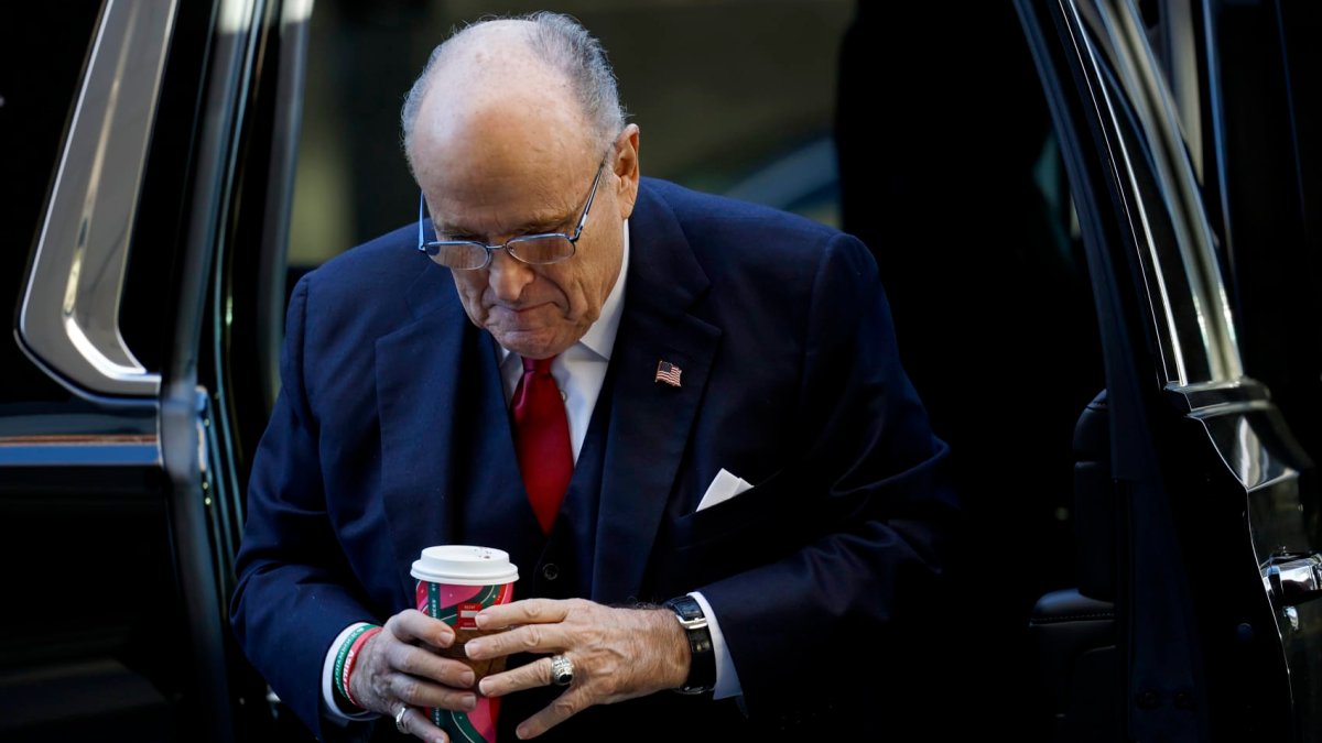 Rudy Giuliani Files for Bankruptcy after 6 Million Verdict in Georgia Defamation Case