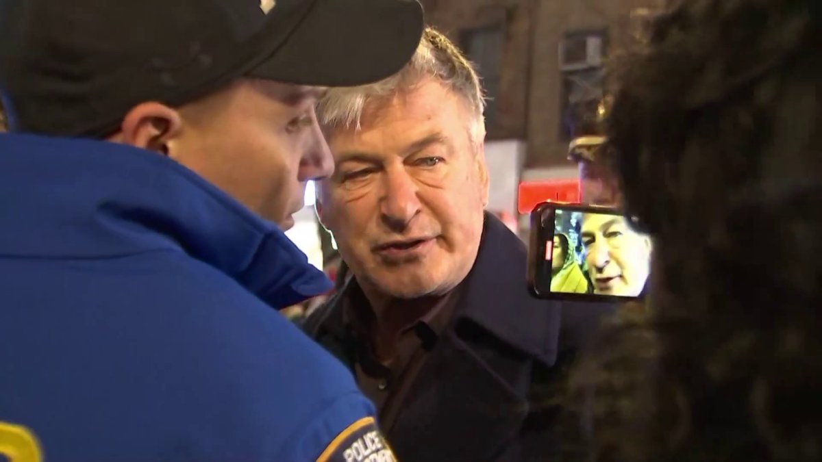 Alec Baldwin Clashes with Protester at Pro-Palestinian Rally in Manhattan