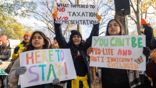 Protesta por DACA en Washington