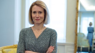 Kaja Kallas, la primera ministra de Estonia.