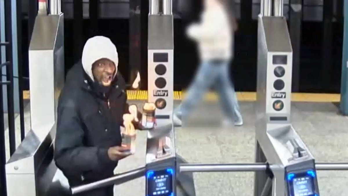 Man Throws Lit Cans on NYC Subway Platform – NYPD Searching for Suspect