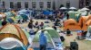 Estudiantes de Columbia desafían la hora límite para desalojar el campus en medio de las manifestaciones