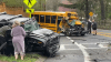 Accidente con autobús escolar deja varios heridos, entre esos estudiantes, en condado de Westchester