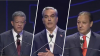República Dominicana realiza debate presidencial entre Abinader, Fernández y Martínez