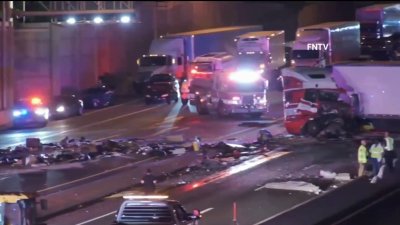 Choque con camión deja dos muertos en autopista de Nueva Jersey