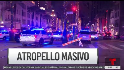 Atropello masivo deja 10 muertos y al menos 30 heridos en New Orleans