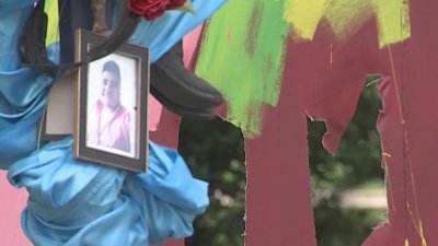 Vandalizan altar en honor a trabajadores hispanos que murieron en el colapso del puente en Baltimore