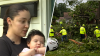 Familia de Gaithersburg agradece el apoyo después de que un árbol cayó sobre su techo