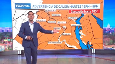 Advertencia de calor el martes 9 de julio en el DMV