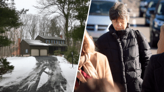 El Dr. Pierluigi Bigazzi fue encontrado muerto en su casa, 70 Smith Lane, en Burlington, Connecticut, el lunes 5 de febrero de 2018. Bigazzi vivía en la casa, fotografiada el domingo 10 de febrero, con su esposa, Linda L. Kosuda-Bigazzi, quien ha sido acusada de asesinato por su muerte. (Rebecca Lurye/Tribune News Service vía Getty Images a través de Getty Images)