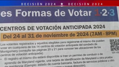 Envían folleto con fechas erróneas sobre el voto anticipado en condado Montgomery