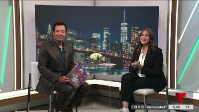 Jimmy Fallon nos habla de su nuevo libro y de la atracción “Tonightmares”