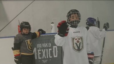 Los Golden Knights rodaron el disco en México