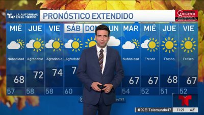 Pronóstico del tiempo para el 1 de octubre