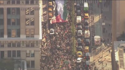 Protestas propalestinas en la Ciudad de Nueva York