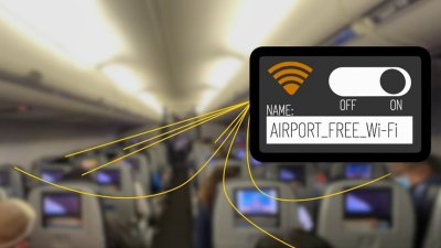 Wifi falso en aeropuertos y aviones