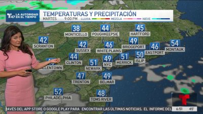 El pronóstico del tiempo para el 15 de octubre de 2024