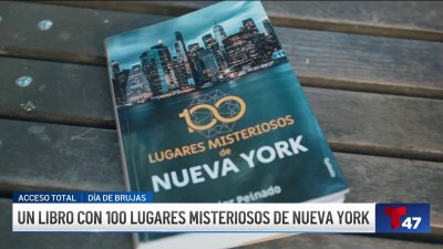 Un libro con 100 lugares misteriosos de Nueva York