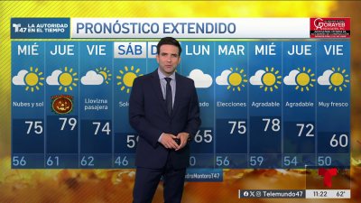 Pronóstico del tiempo 10/29