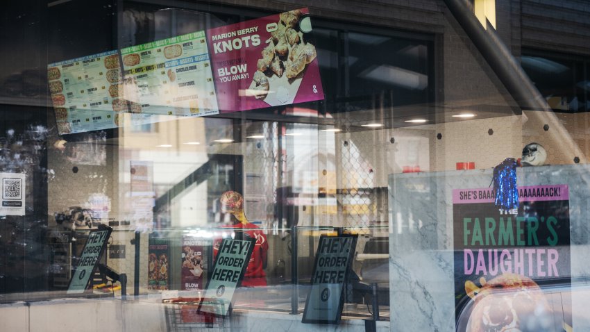 WASHINGTON, DC – OCTOBER 22: &Pizza is seen on U Street in Washington, DC on October 22, 2024. (Photo by Craig Hudson for The Washington Post via Getty Images)