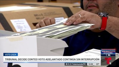 Sigue conteo de voto adelantado sin monitoreo completo de partidos