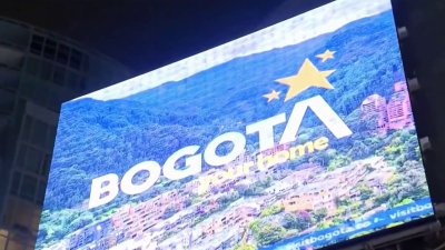 Lanzan campaña sobre la capital de Colombia en Times Square: “Bogotá Tu Casa”