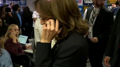 Kamala Harris espera resultados en Washington, DC