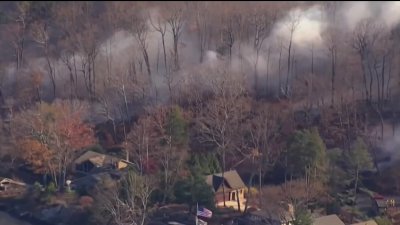 Incendios forestales afectan el área triestatal