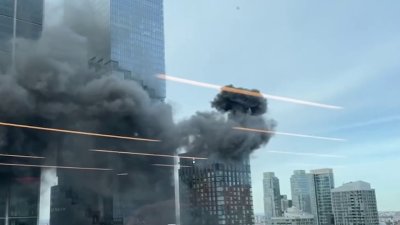 Incendio en rascacielos cerca de Hudson Yards