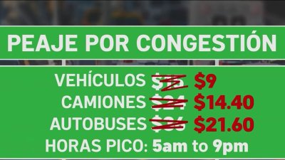 Nueva York relanza el nuevo peaje por congestión en NYC