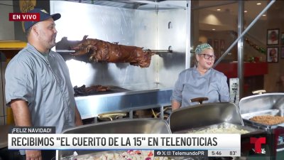 “El Cuerito de la 15” trae exquisita comida típica a Telenoticias Fin de Semana