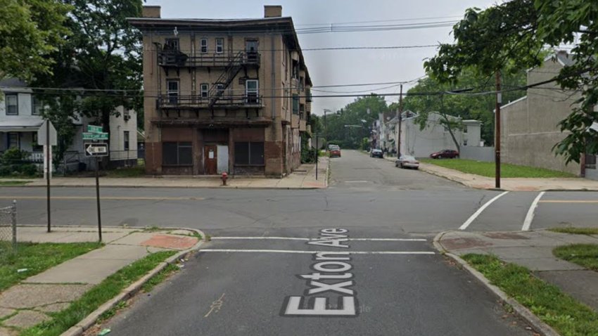 Google Street View of Stuyvesant and Exton avenues in Trenton, New Jersey.