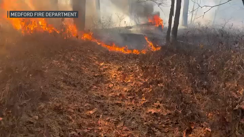 brush fire medford