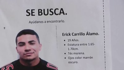 Encuentran restos que podrían pertenecer a Erick Carrillo, desaparecido en 2019